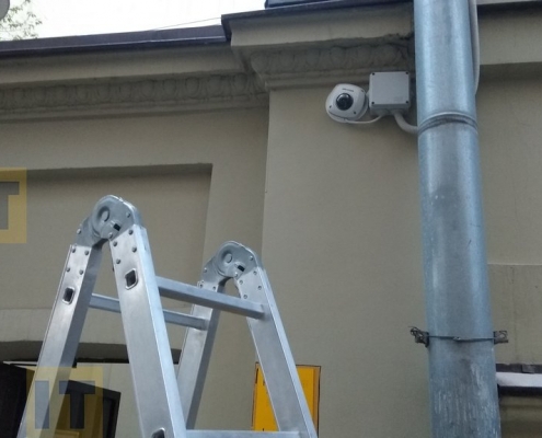 Установка камеры Hikvision.